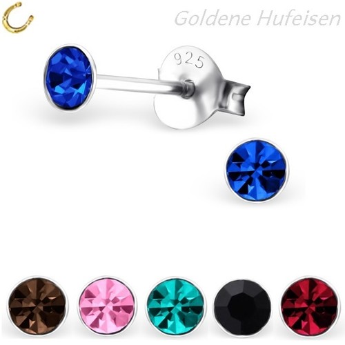 Mini kristall ohrstecker - mini,