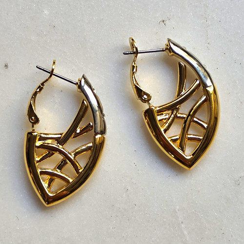 Elegante ohrringe bicolor - elegante,