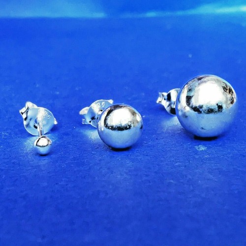 Ohrstecker kugel ball - ball, rund