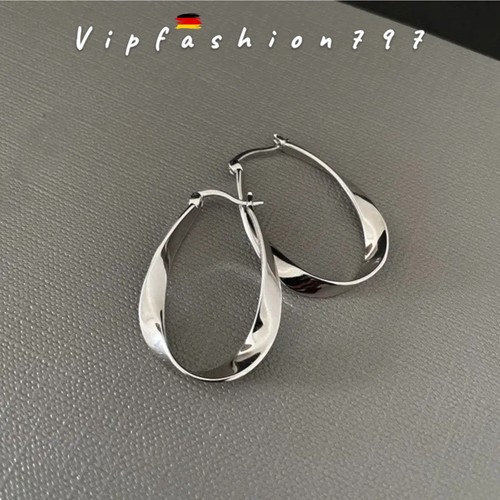 Creolen verdreht 925 - 925, silber